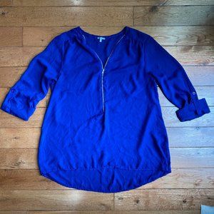 Charlotte Russe Royal Blue Blouse